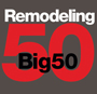 Image shows Remodeling Big 50 Award Logo