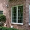 White Casement Window with Grids