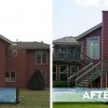 New Engineered Wood Siding & Windows Before & After