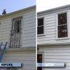 Before & After Door To Window Conversion