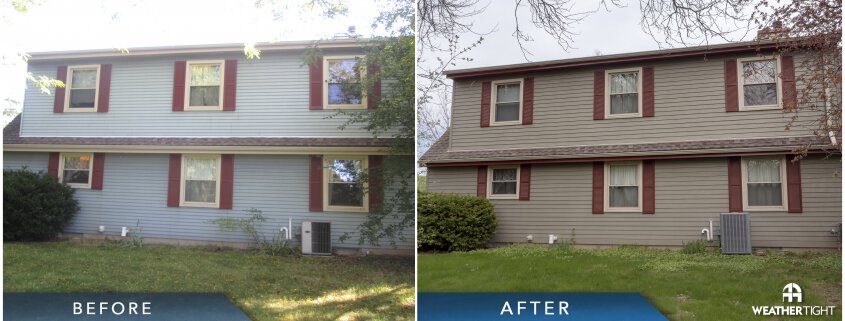 Siding Before & After