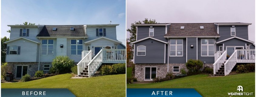 Siding & Roofing Project Before & After