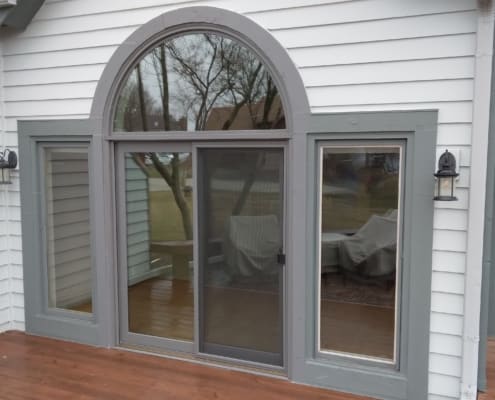 Sliding Patio Door At Bay Breeze Condominium