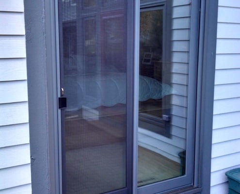 Patio Door At Bay Breeze Condominium